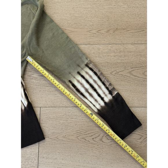 Vintage Joseph A Shibori-Inspired Tie-Dye Effect Cardigan Sweater XL Button Up - Picture 6 of 6